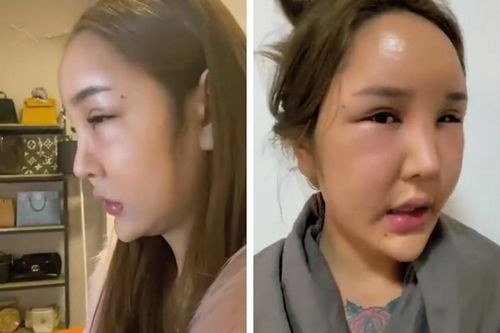 Cô gái hối hận khi nâng mông bất chấp