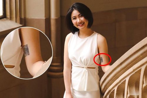 Tân Hoa hậu Hoàn vũ Việt Nam lên tiếng về hình xăm gây tranh cãi
