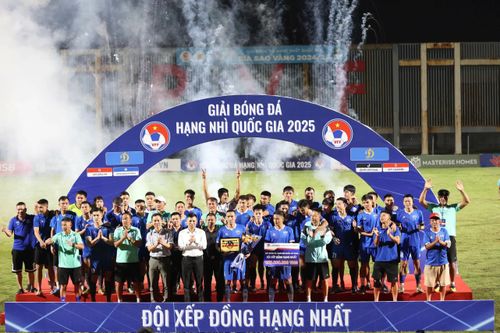 Quảng Ninh và Đại học Văn Hiến xếp đồng hạng nhất giải hạng Nhì quốc gia 2025
