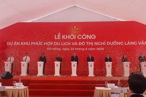 Đà Nẵng: Khởi công siêu dự án Làng Vân