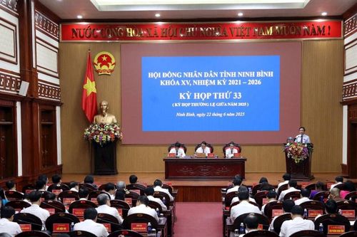 Ninh Bình: Khai mạc Kỳ họp thứ 33, HĐND tỉnh Khóa XV