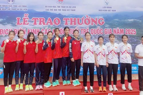 Vận động viên điền kinh trẻ Cao Bằng phá kỷ lục Quốc gia