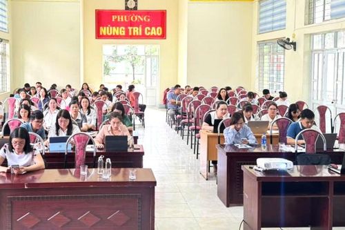 Phường Nùng Trí Cao vận hành thử nghiệm sử dụng một số hệ thống thông tin phục vụ hoạt động chính quyền địa phương 2 cấp