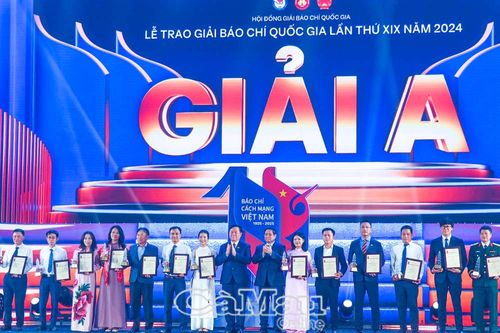 Báo và Đài Phát thanh – Truyền hình Cà Mau vinh dự đoạt 2 giải Báo chí quốc gia