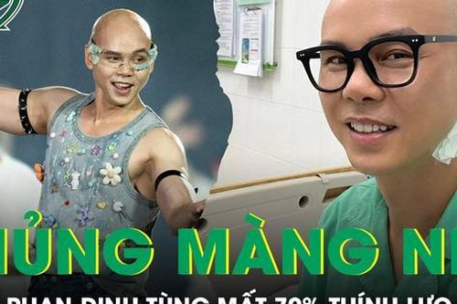 Phan Đinh Tùng bị thủng màng nhĩ vì đi bơi, mất 70% thính lực, phải tập hát lại bằng một tai