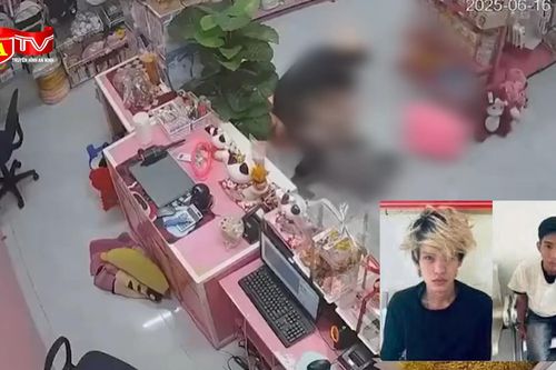 Truy nóng bắt 2 đối tượng dùng dao khống chế trói nữ nhân viên cửa hàng để cướp tài sản