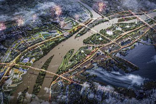 Đề xuất xây dựng đại lộ và cảnh quan ven sông Hồng