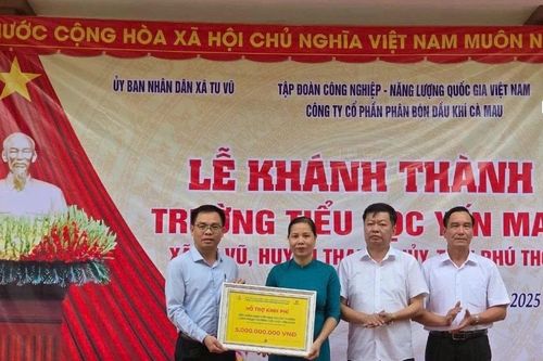 Khánh thành Trường tiểu học Yến Mao - ngôi trường mới ươm mầm những ước mơ ở miền quê Phú Thọ