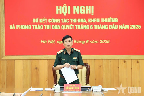 Tổng cục Hậu cần-Kỹ thuật sơ kết Phong trào Thi đua Quyết thắng