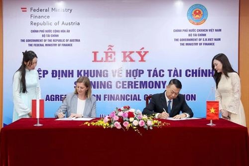 Việt Nam và Áo ký Hiệp định khung hợp tác tài chính trị giá 150 triệu Euro