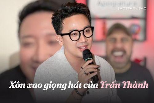 Trấn Thành lại gây xôn xao với clip khoe giọng vào nửa đêm