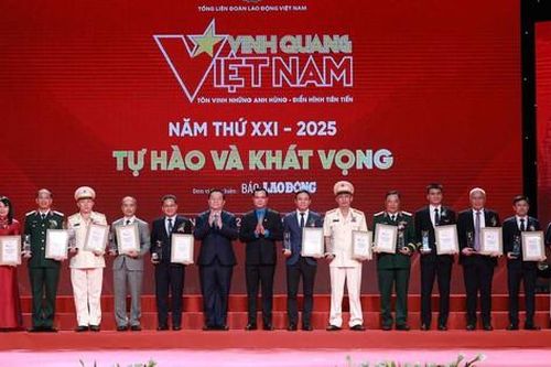 Chương trình 'Vinh quang Việt Nam' tạo động lực cho các phong trào thi đua yêu nước