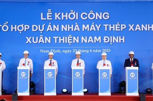 Xây dựng nhà máy thép sử dụng sử dụng hydro xanh tại Nam Định