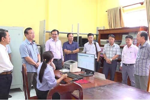 Kiểm tra vận hành mô hình cấp xã mới tại huyện Thanh Bình