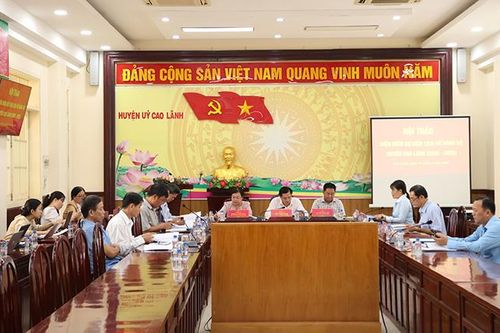 Hội thảo Biên niên sự kiện Lịch sử Đảng bộ huyện Cao Lãnh