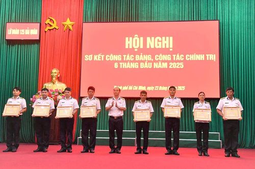 Lữ đoàn 125 hoàn thành tốt nhiệm vụ 6 tháng đầu năm 2025