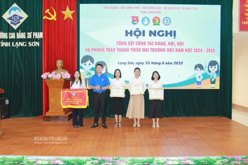 Tổng kết công tác đoàn, hội, đội và phong trào thanh thiếu nhi trường học năm học 2024 - 2025.