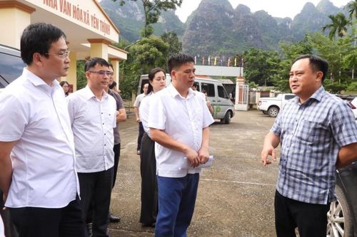 Lãnh đạo UBND tỉnh kiểm tra công tác chuẩn bị thực hiện chính quyền 2 cấp tại huyện Hữu Lũng