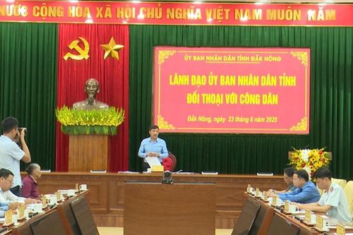 Đắk Nông đối thoại với công dân