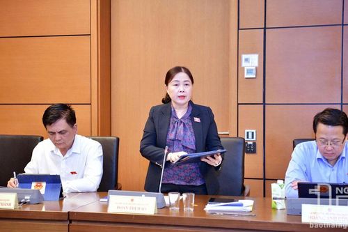 Đoàn đại biểu Quốc hội tỉnh Thái Nguyên tham gia nhiều ý kiến thảo luận tại tổ