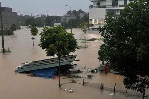 Mưa lớn, lũ lên gây thiệt hại tại nhiều tỉnh phía Bắc