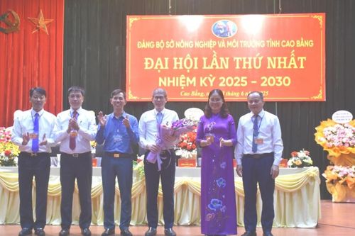 Đảng bộ Sở Nông nghiệp và Môi trường Đại hội nhiệm kỳ 2025 - 2030