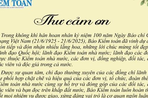 Thư cảm ơn
