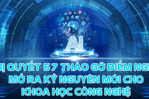Nghị quyết 57 tháo gỡ điểm nghẽn, mở ra kỷ nguyên mới cho khoa học công nghệ