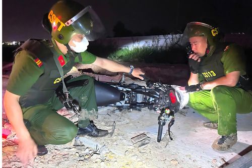Cảnh sát nổ súng trấn áp nhóm 'quái xế' ở Đà Nẵng