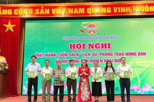Hội Nông dân Hoài Đức kỷ niệm 50 năm Ngày thành lập
