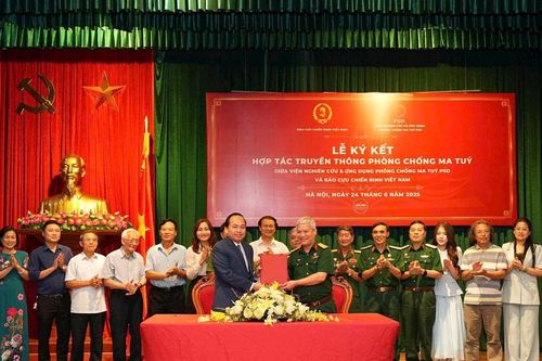 Báo Cựu chiến binh và Viện PSD hợp tác truyền thông phòng, chống ma túy