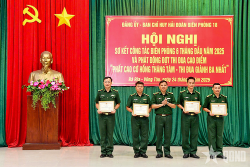 Hải đoàn Biên phòng 18 hoàn thành tốt nhiệm vụ công tác biên phòng