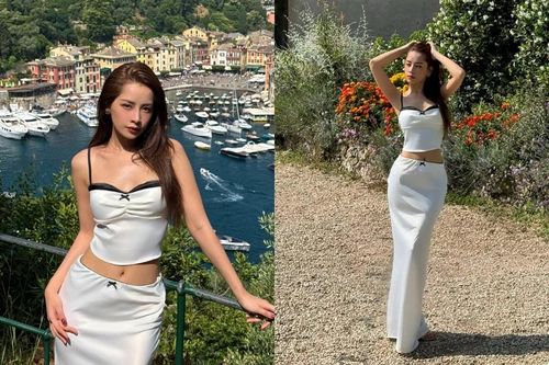 Chi Pu thả dáng đẹp đến 'ná thở' ở Italia