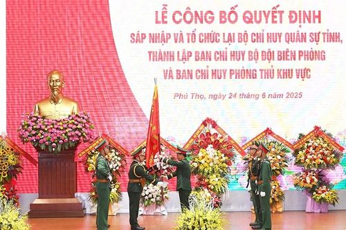 Thành lập mới 4 Ban CHQS phòng thủ khu vực trực thuộc Bộ CHQS tỉnh Phú Thọ
