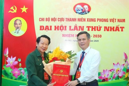 Đồng chí Thân Đức Nam làm Bí thư Chi bộ Hội Cựu Thanh niên xung phong Việt Nam