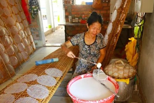Nghề làm bánh tráng, bánh hỏi ở Bà Rịa - Vũng Tàu là di sản quốc gia