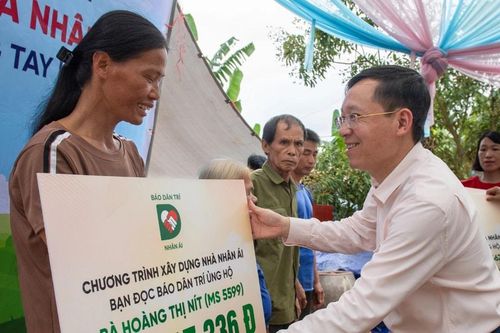 Báo Dân trí xây dựng 6 nhà Nhân ái tặng các hộ có hoàn cảnh khó khăn tại Lạng Sơn