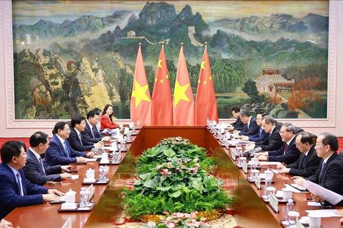 Thủ tướng Phạm Minh Chính hội đàm với Thủ tướng Trung Quốc Lý Cường