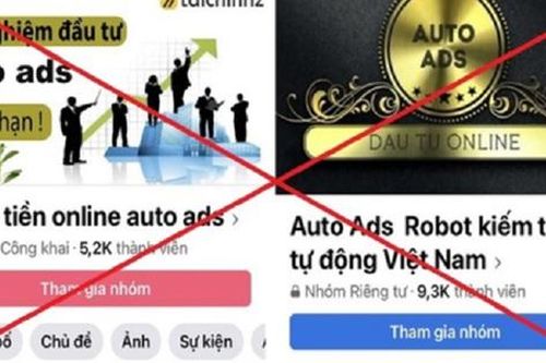 Cảnh báo lừa đảo kêu gọi đầu tư tài chính, đa cấp