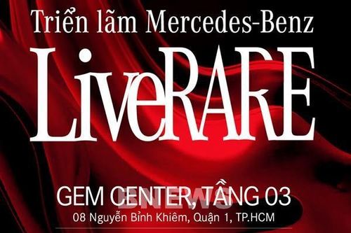MBV tổ chức Triển lãm 'Không gian tuyệt tác Mercedes-Benz: LiveRARE' tại TP HCM