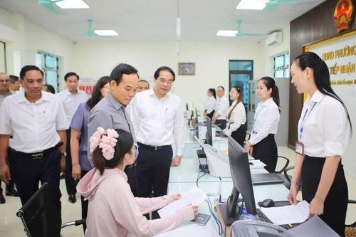 Đoàn công tác Trung ương khảo sát việc vận hành cấp xã mới tại Lào Cai