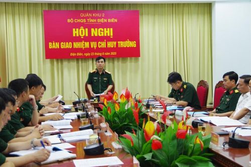 Điều động, bổ nhiệm Chỉ huy trưởng Bộ CHQS tỉnh Điện Biên