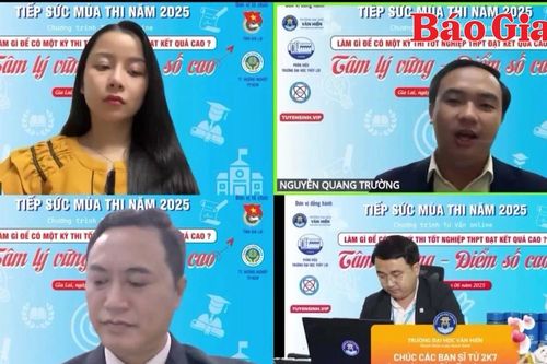 Tiếp sức mùa thi 2025 - Hỗ trợ 'sĩ tử' thông qua các nền tảng số