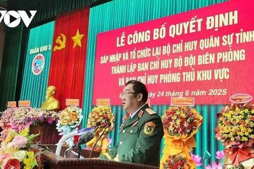 Quân khu 5 thành lập Ban Chỉ huy Bộ đội Biên phòng và Ban Chỉ huy phòng thủ khu vực