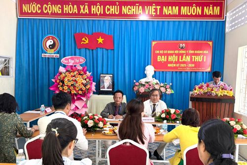 Đại hội Chi bộ Hội Đông y tỉnh Khánh Hòa nhiệm kỳ 2025 - 2030