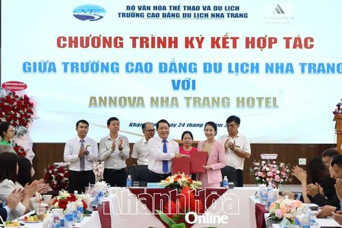 Trường Cao đẳng Du lịch Nha Trang ký kết hợp tác với hơn 50 doanh nghiệp