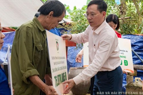 Khởi công 6 ngôi nhà nhân ái do Báo Dân Trí hỗ trợ kinh phí