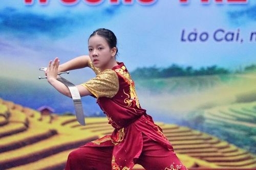 Những hình ảnh ấn tượng tại Giải Vô địch Wushu trẻ toàn quốc 2025