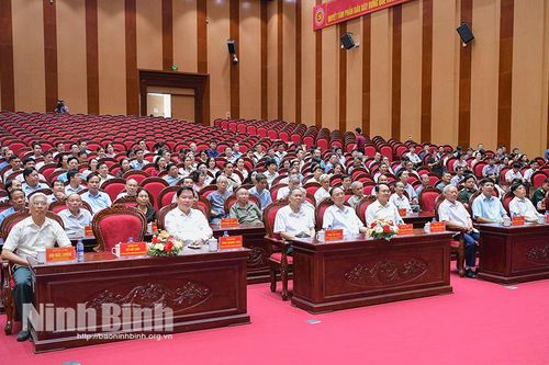 Nho Quan sơ kết công tác 6 tháng đầu năm và công tác chuẩn bị thực hiện mô hình chính quyền địa phương 2 cấp