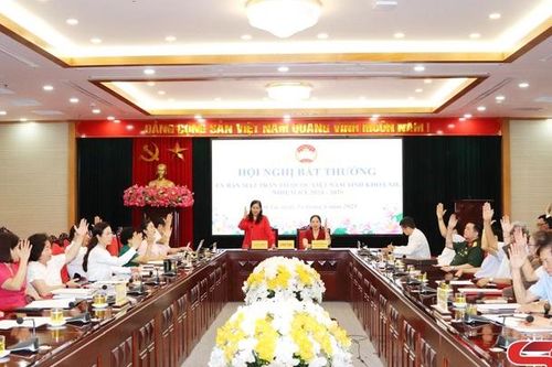 Hội nghị bất thường Ủy ban MTTQ Việt Nam tỉnh khóa XII